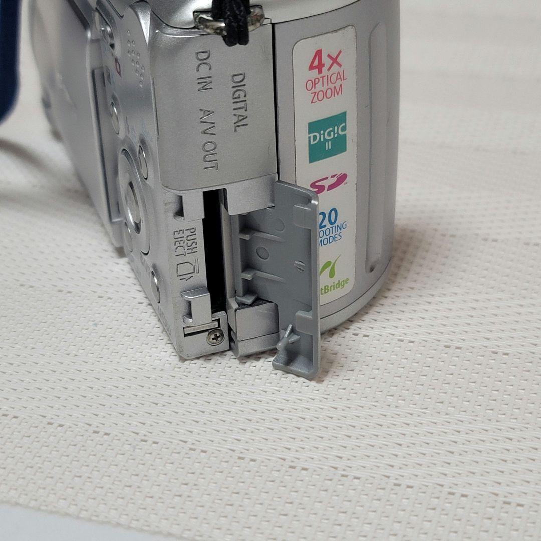 Canon キャノン PowerShot A610 シルバー デジカメ　電池付き