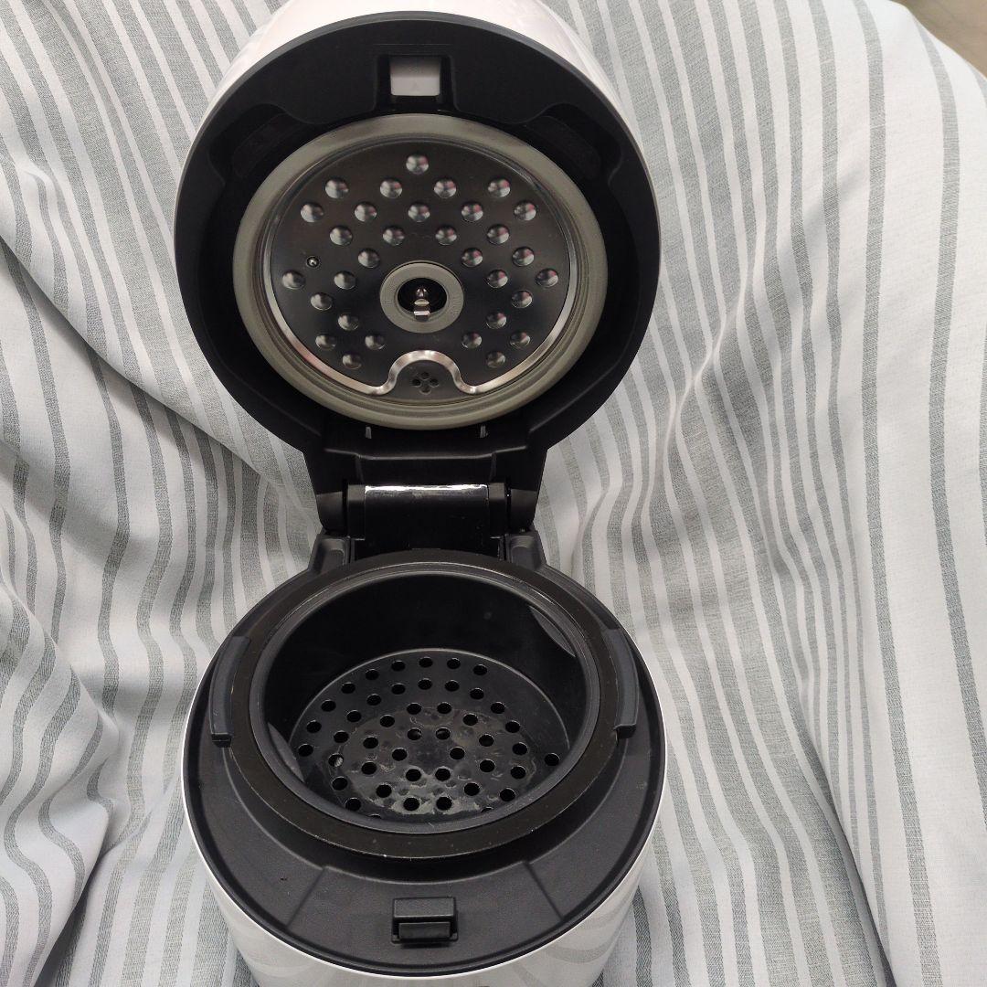 SHARP コンパクト炊飯器 ホワイト