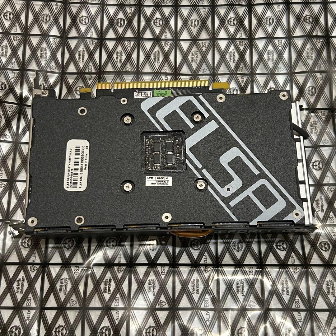 グラフィックボード・グラボ・ビデオカード ELSA GeForce GTX 1660 Ti S.A.C. 6GB