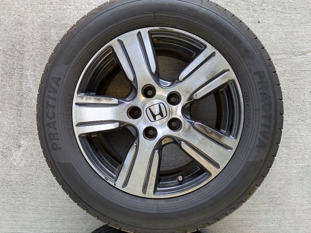 ホンダrc1オデッセイ純正 16インチ ホイールセット PRACTIVA