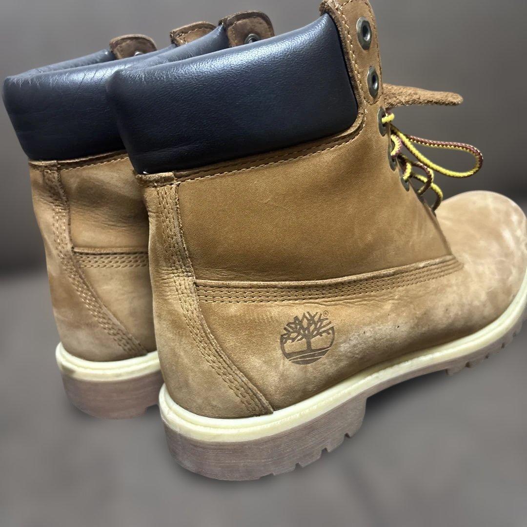 Timberland プレミアムベージュ ハイカットブーツ