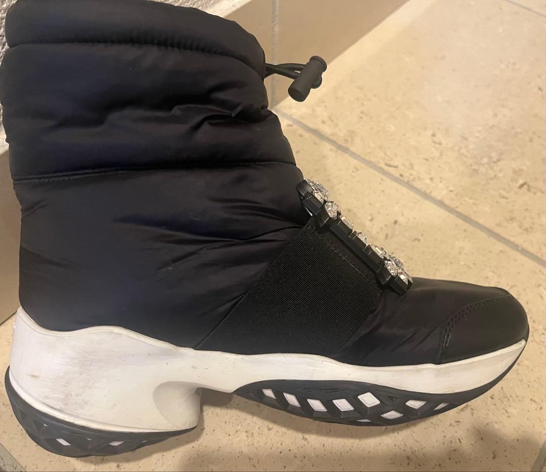 ロジェヴィヴィエ　ヴィヴ ラン スノーブーツ　35 黒