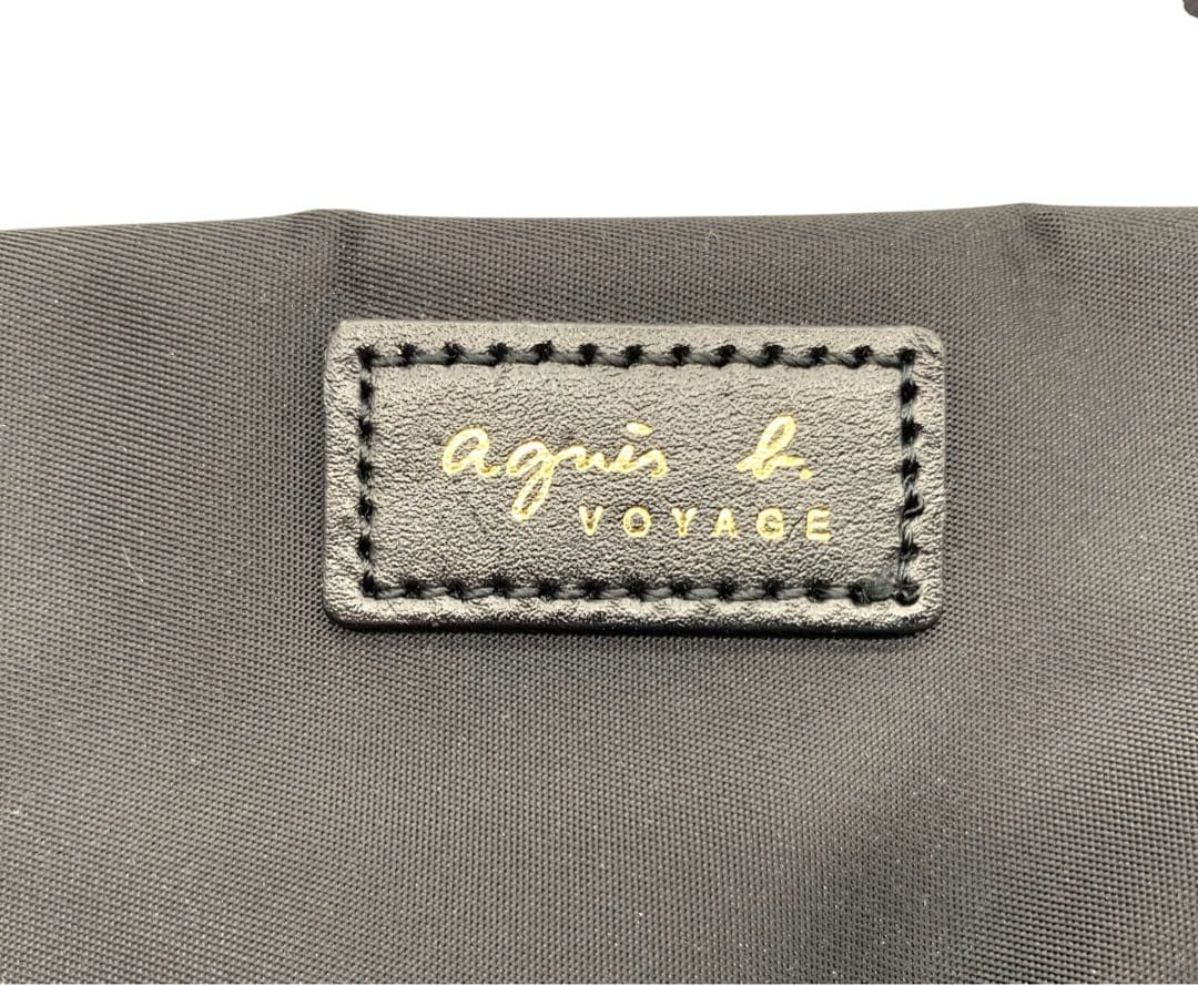 極美品　アニエスベー　ナイロンショルダーバッグ　サコッシュ　肩掛け