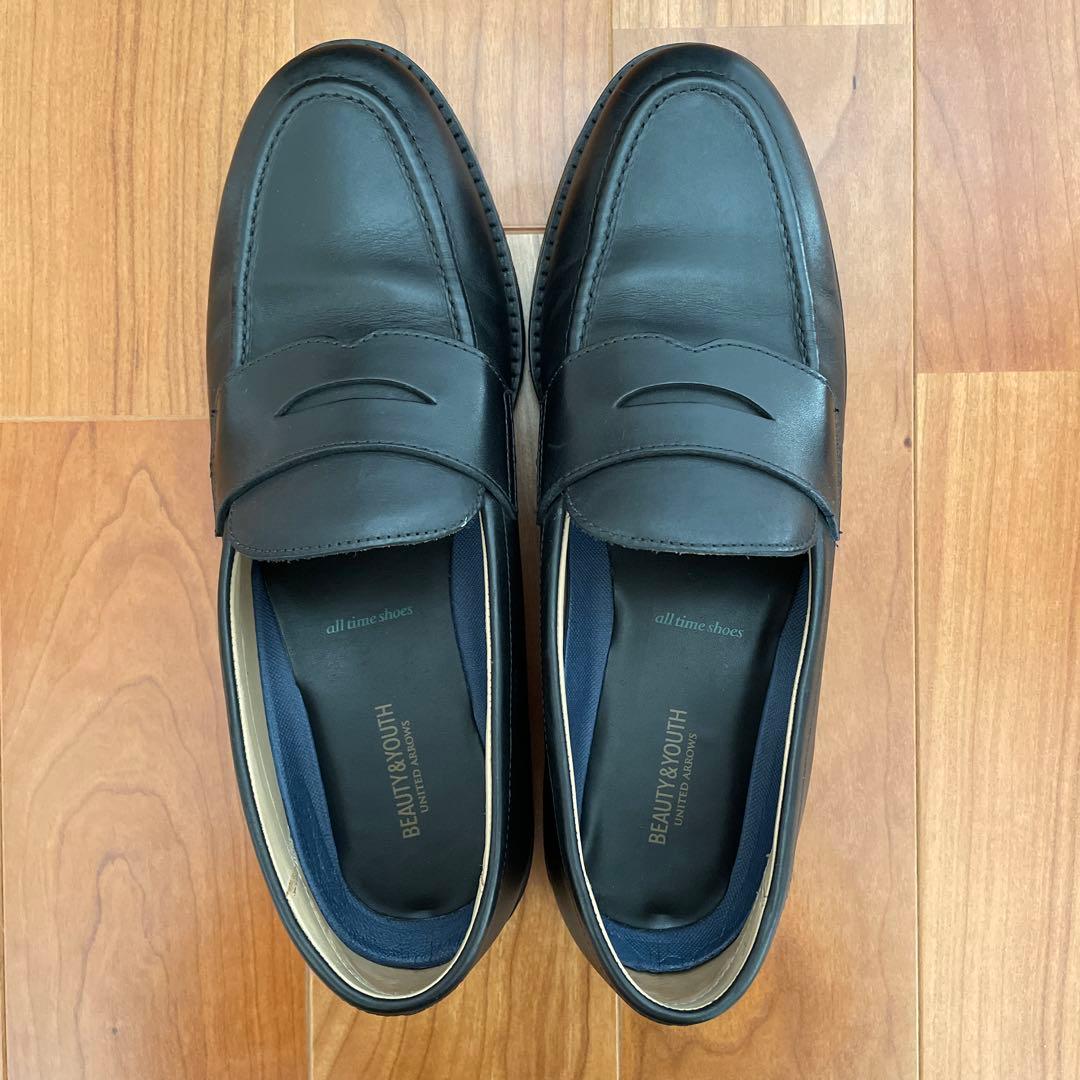 短時間着用　BEAUTY&YOUTH UNITED ARROWS ローファー