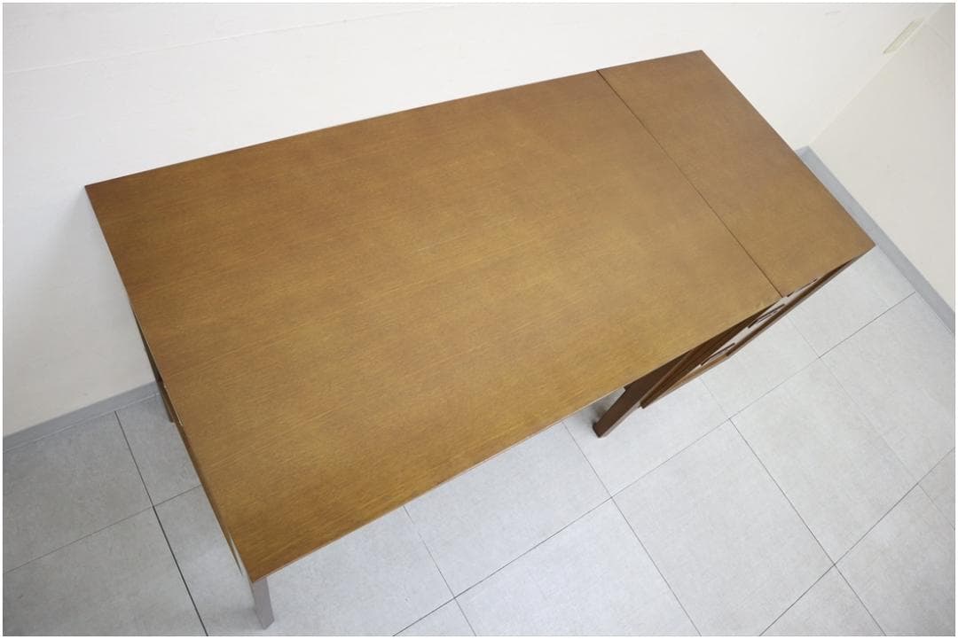 カリモク60 ロクマル デスク 平机 木製 オーク 書斎 (別チェスト購入必須)