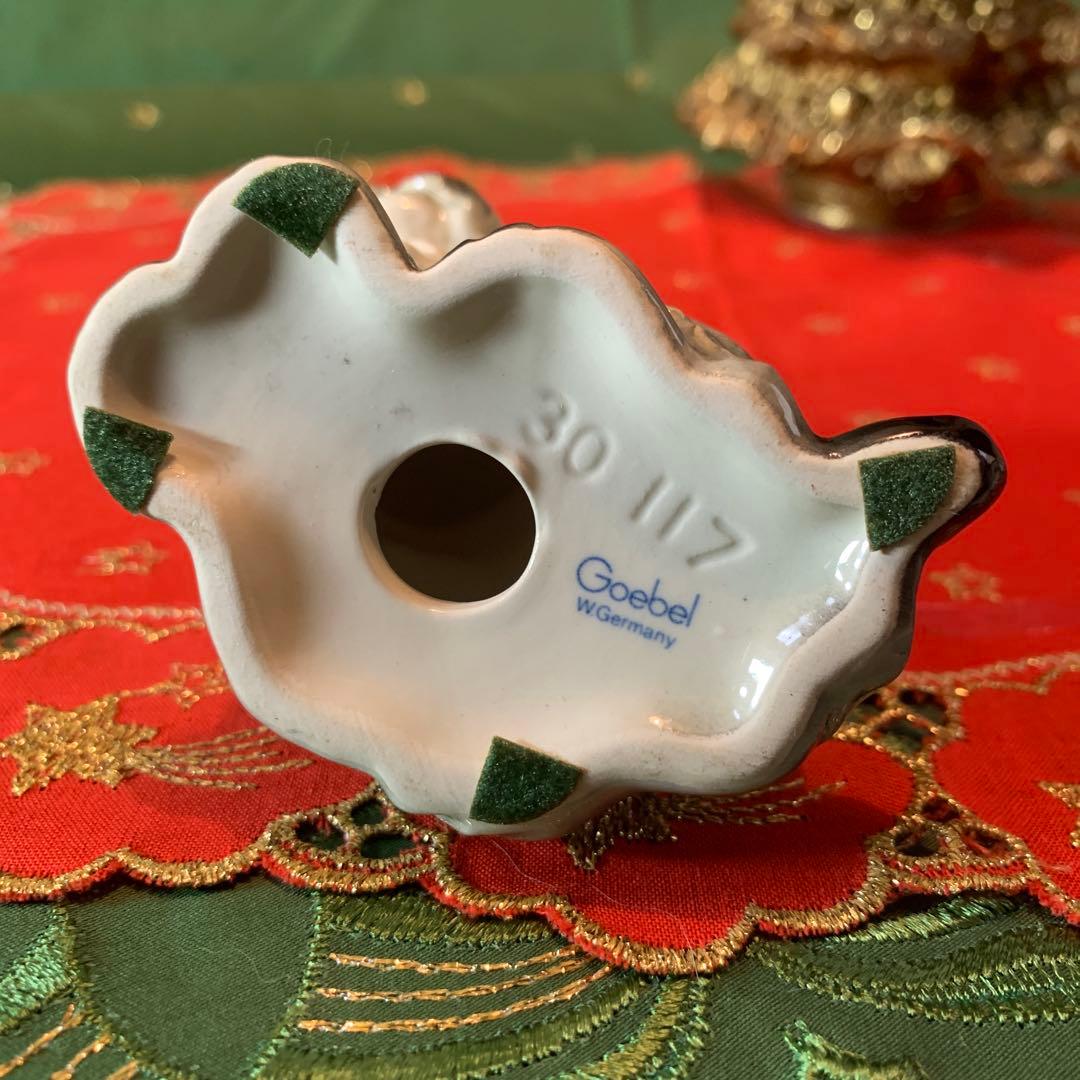 ゲーベル人形　西ドイツ製　陶器置物　ビンテージの可愛い3匹セットの仲良し兄弟！