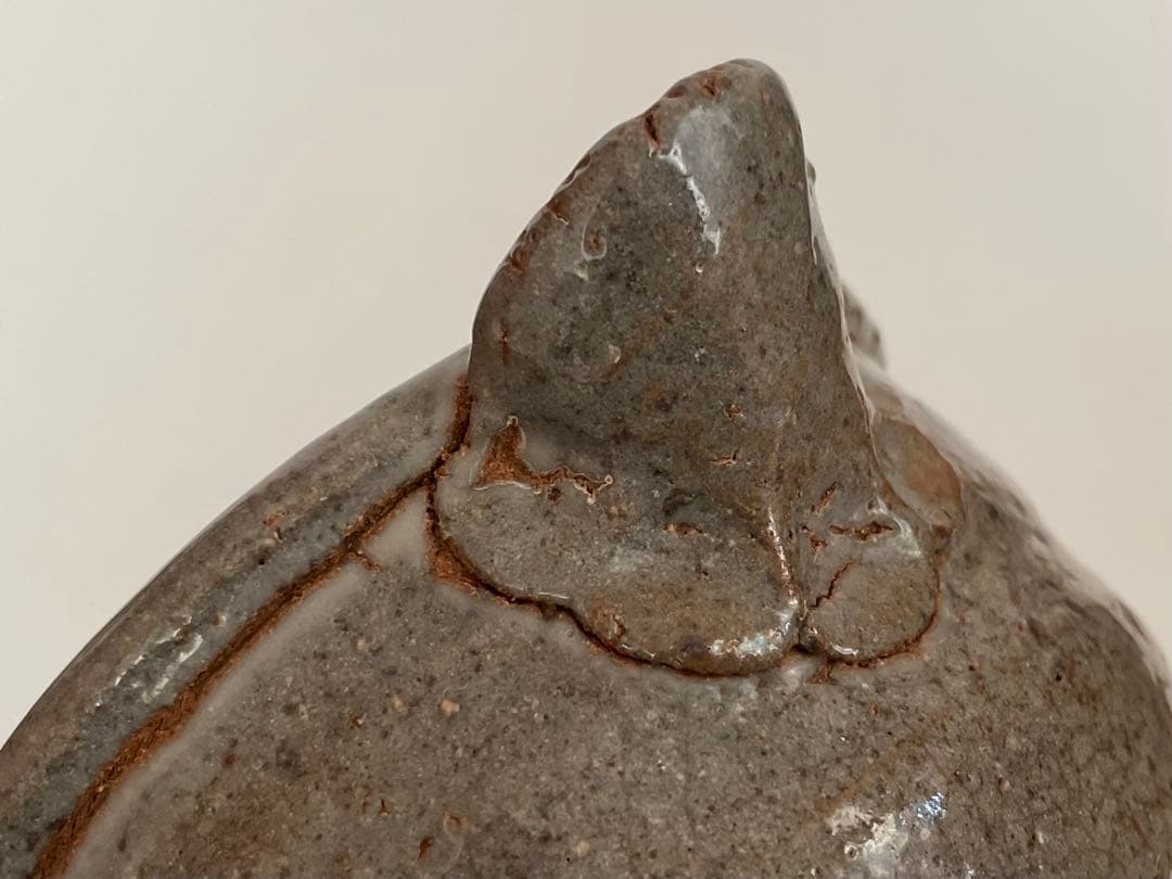 陶芸家　中川自然坊　絵唐津　片口　箱なし　丸田宗彦　西岡良弘　古唐津