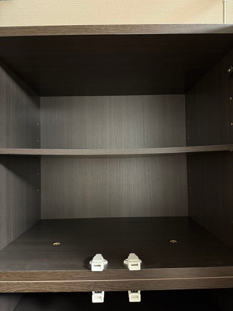 【値下げ応相談】ディノス　扉付き本棚（高さ230×幅59×奥行44.5）