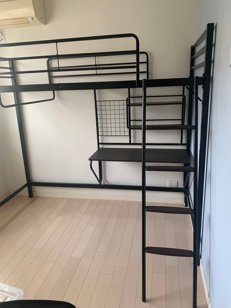 ロフトベッド ニトリ　BKデスク付　引取り限定　滋賀県南部