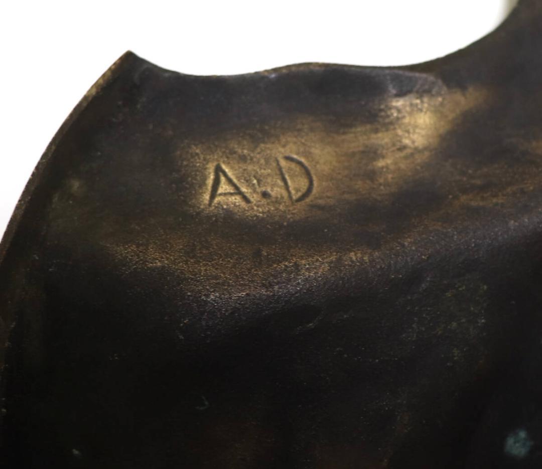 作家物 アンティークブロンズ製1860年頃 大型イエス・キリスト壁掛けフランス製