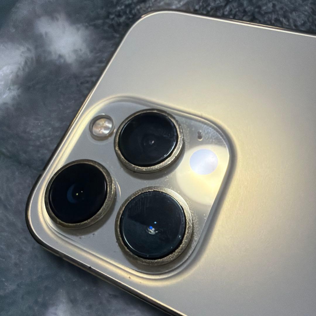 【美品】　iPhone 13 Pro 128GB ゴールド　箱付