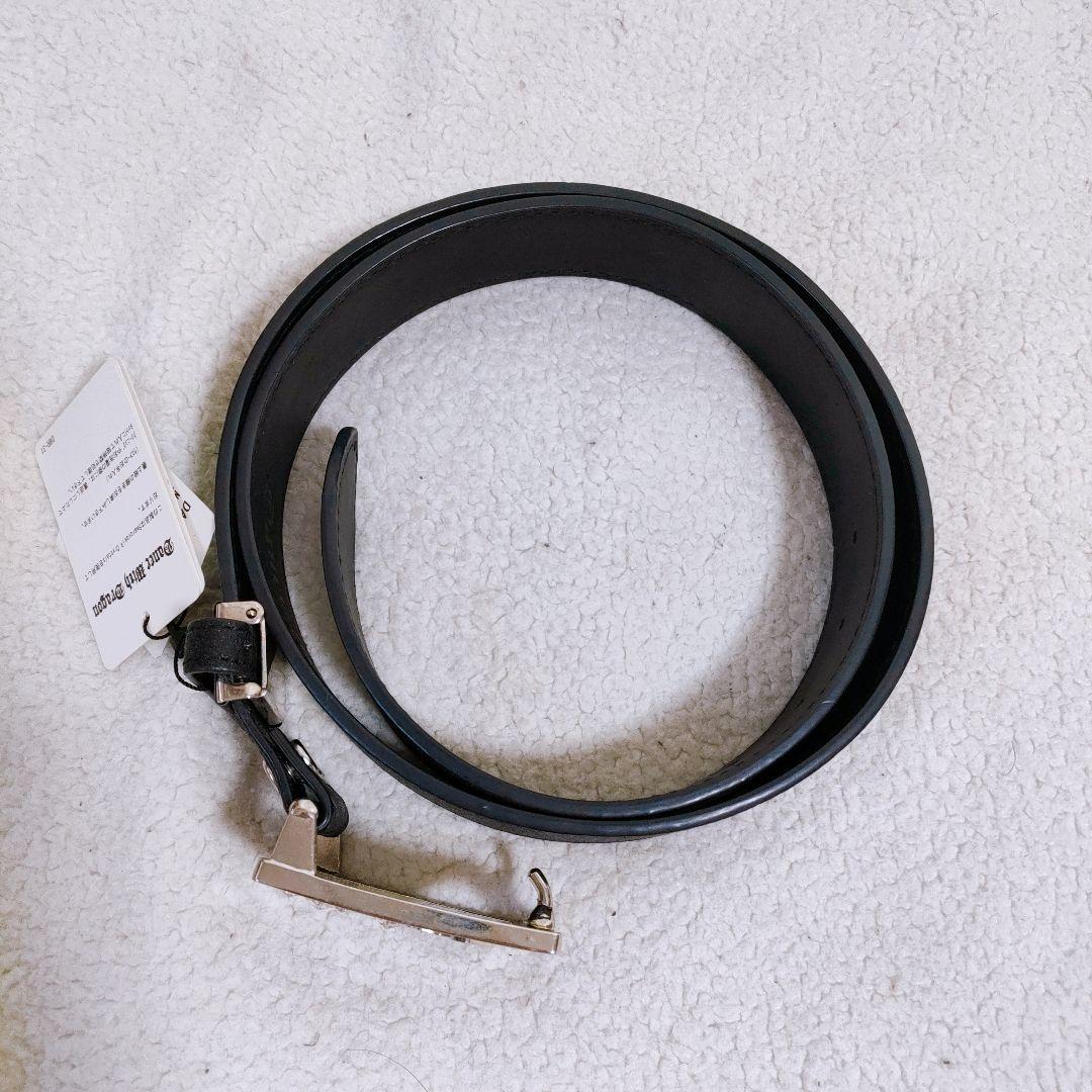 ダンスウィズドラゴン バックルベルト 黒 ゴルフウェア　ビシュー　スター　新品