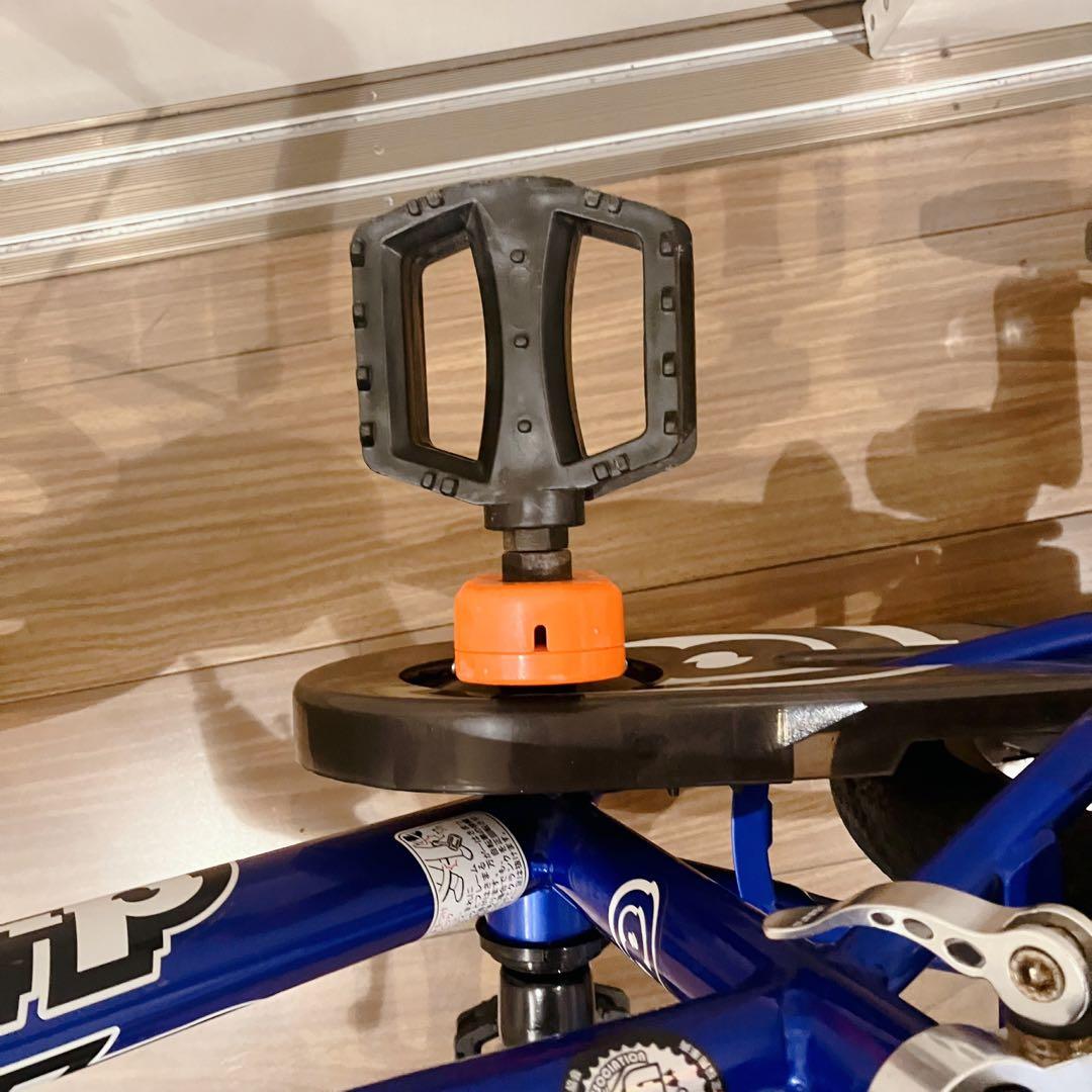 るんるん専用d-bike master 16インチ ブルー 送料無料補助輪無