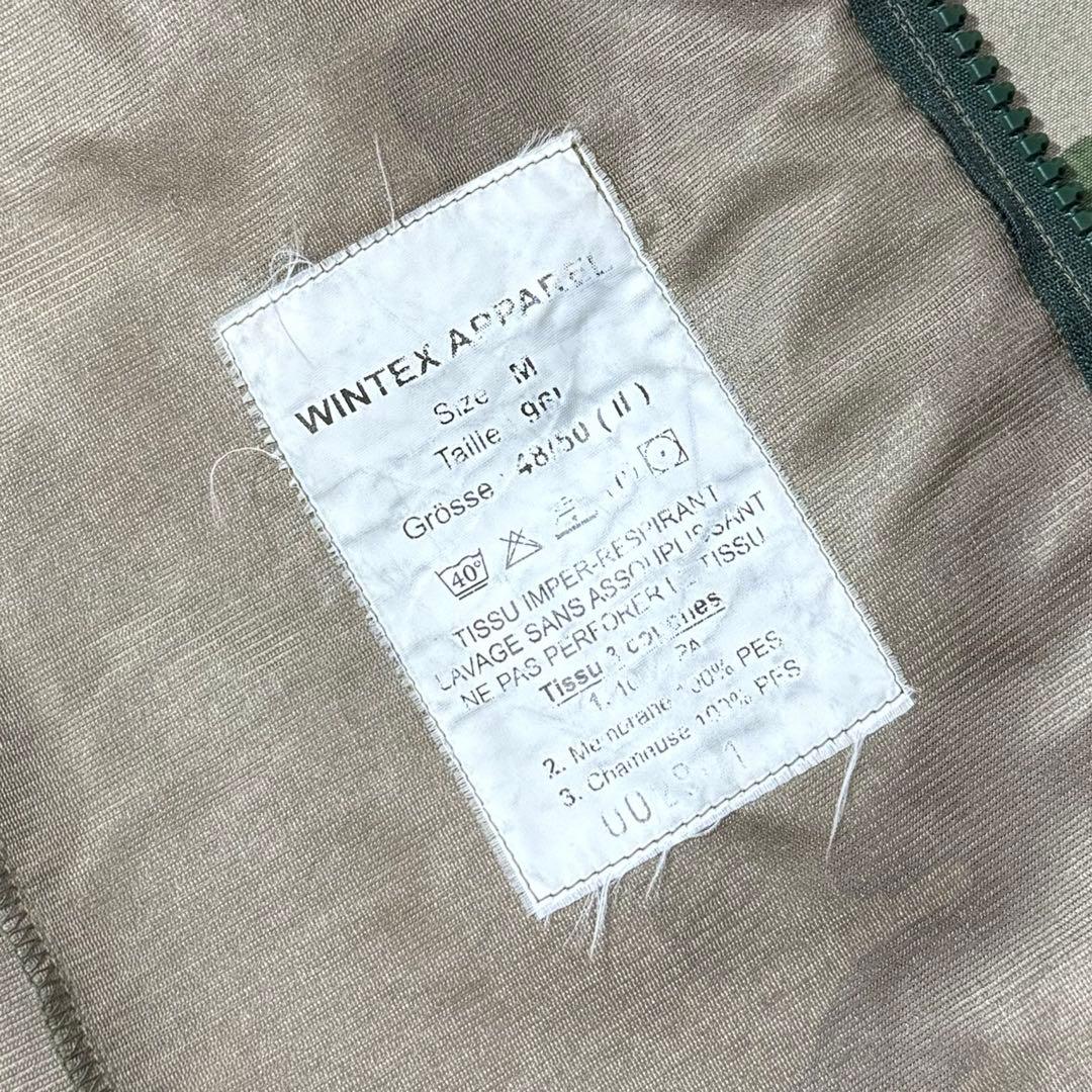 フランス軍　CCEカモ　フィールドパーカー ￼WINTEX APPAREL M