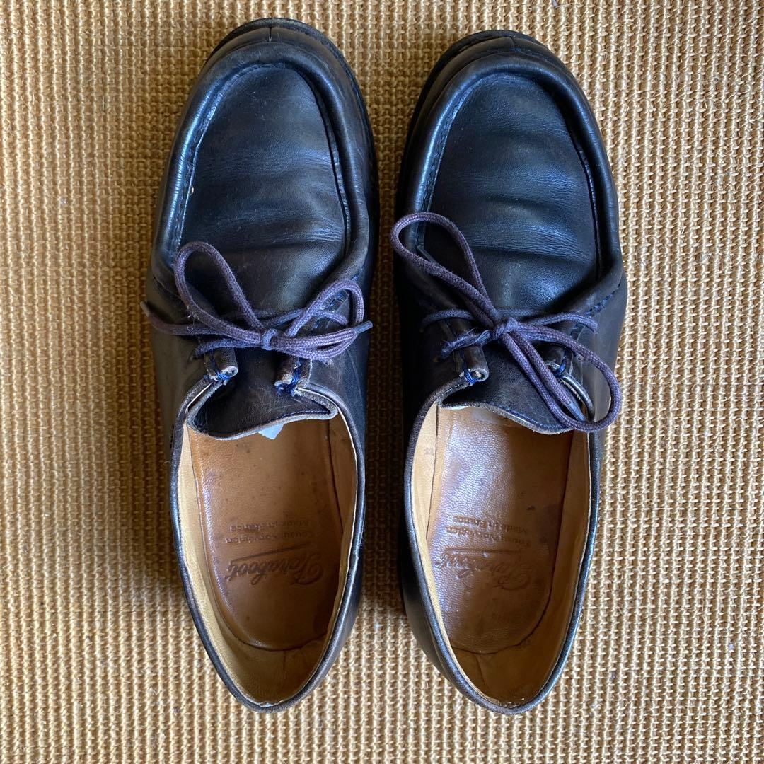 パラブーツ　ミカエル　ネイビー