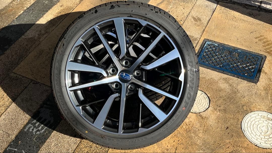 【値下げ】SUBARU WRX S4 STI VBH 純正18インチセット 美品