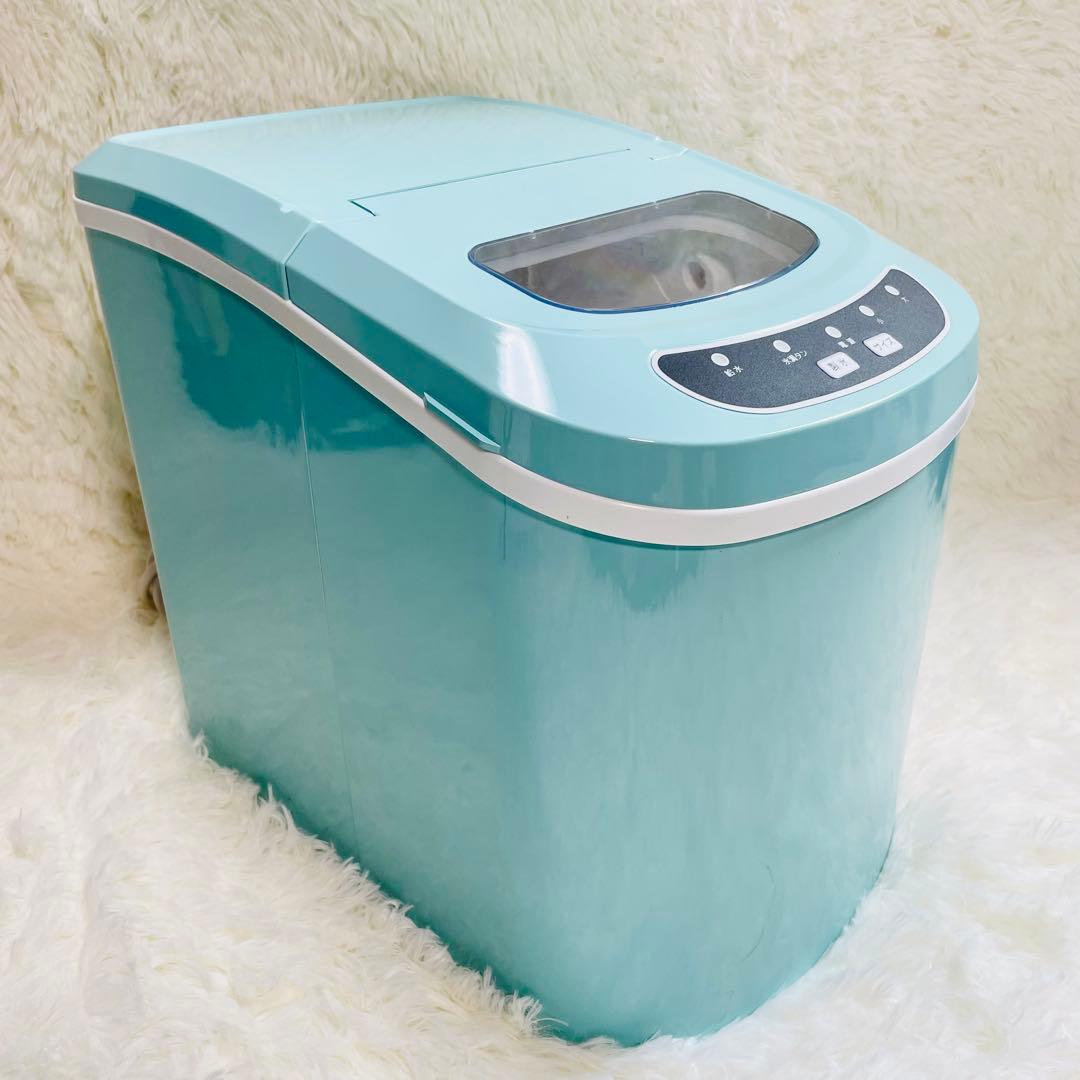 美品　家庭用製氷器　VERSOS VS-ICE03 パステルブルー　高速製氷器
