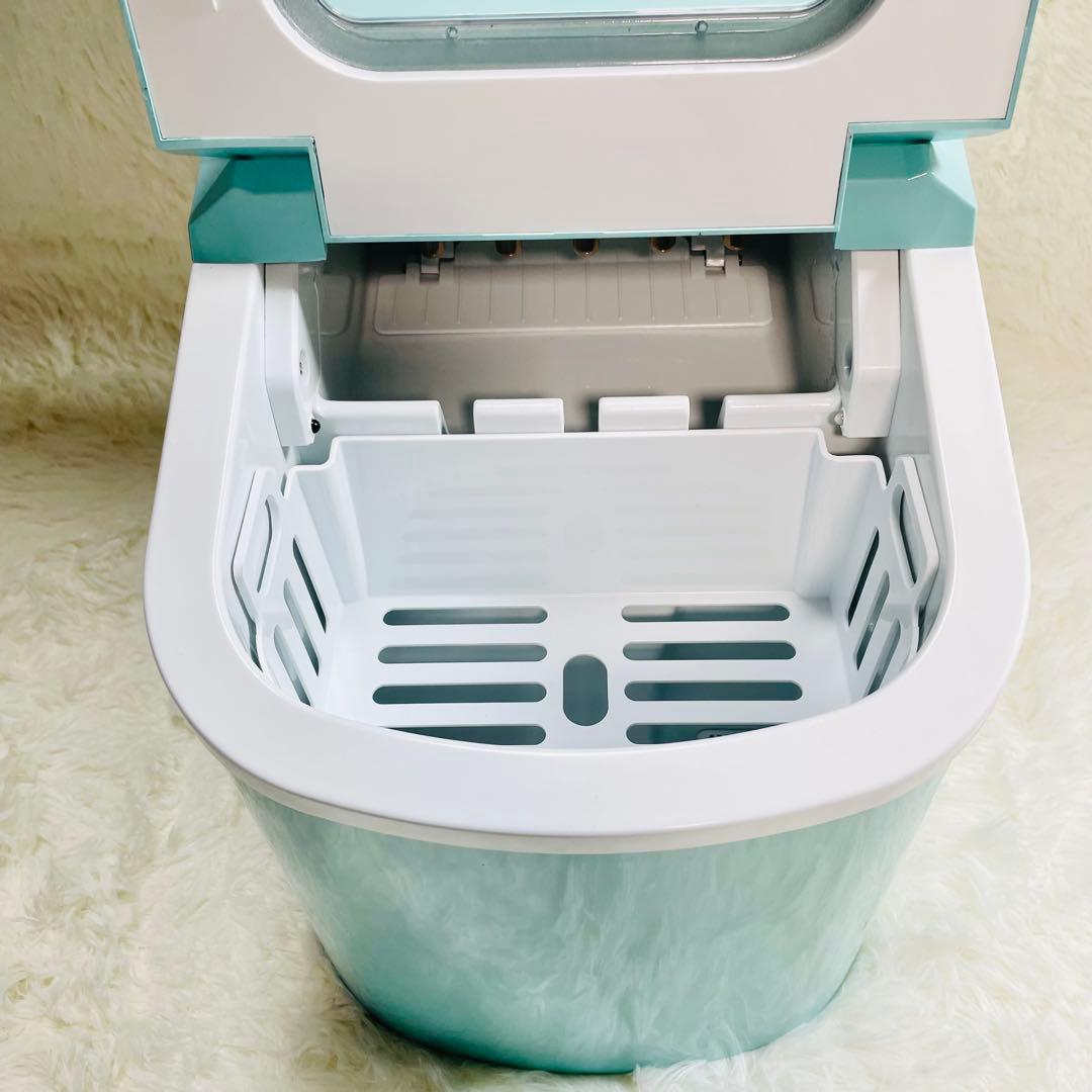 美品　家庭用製氷器　VERSOS VS-ICE03 パステルブルー　高速製氷器