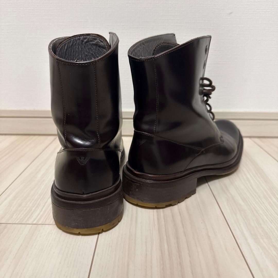 EMPORIO ARMAN レースアップブーツ　41