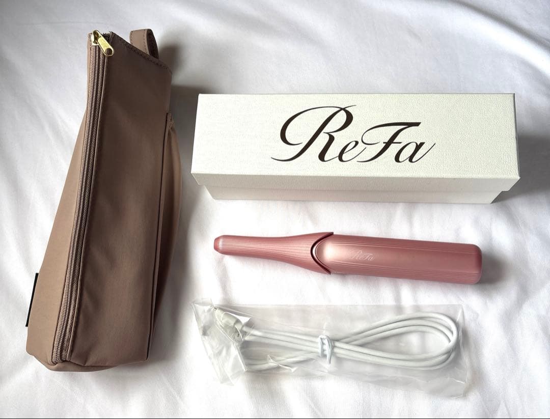 リファ Refa フィンガーアイロンST ピンク 美品
