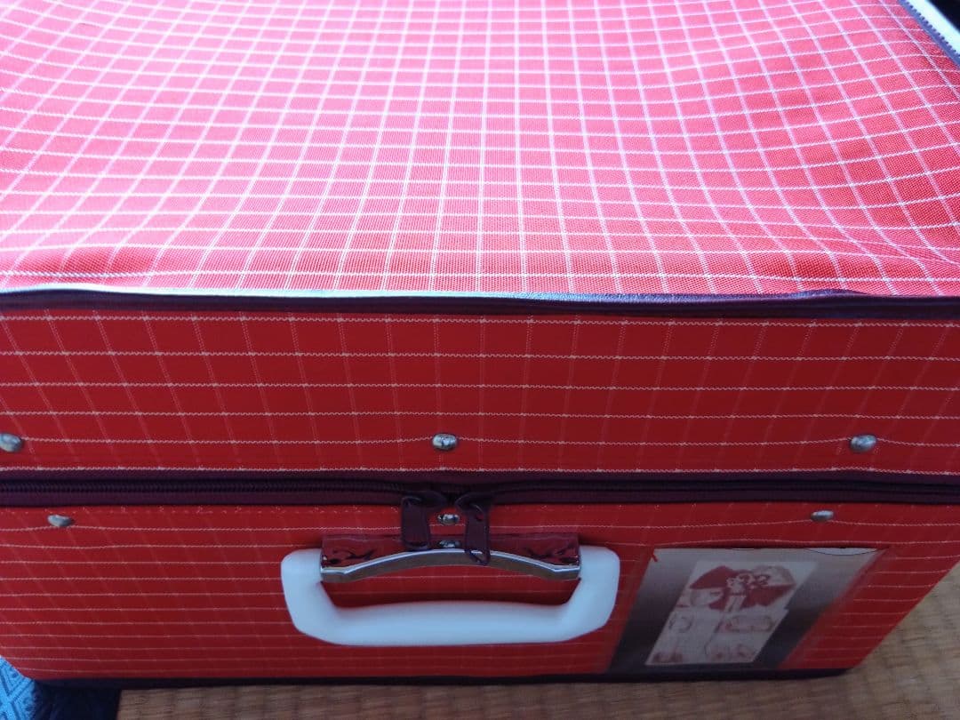 七五三オレンジの華やかな花柄着物 帯・帯締め・バック・草履・その他フルセット