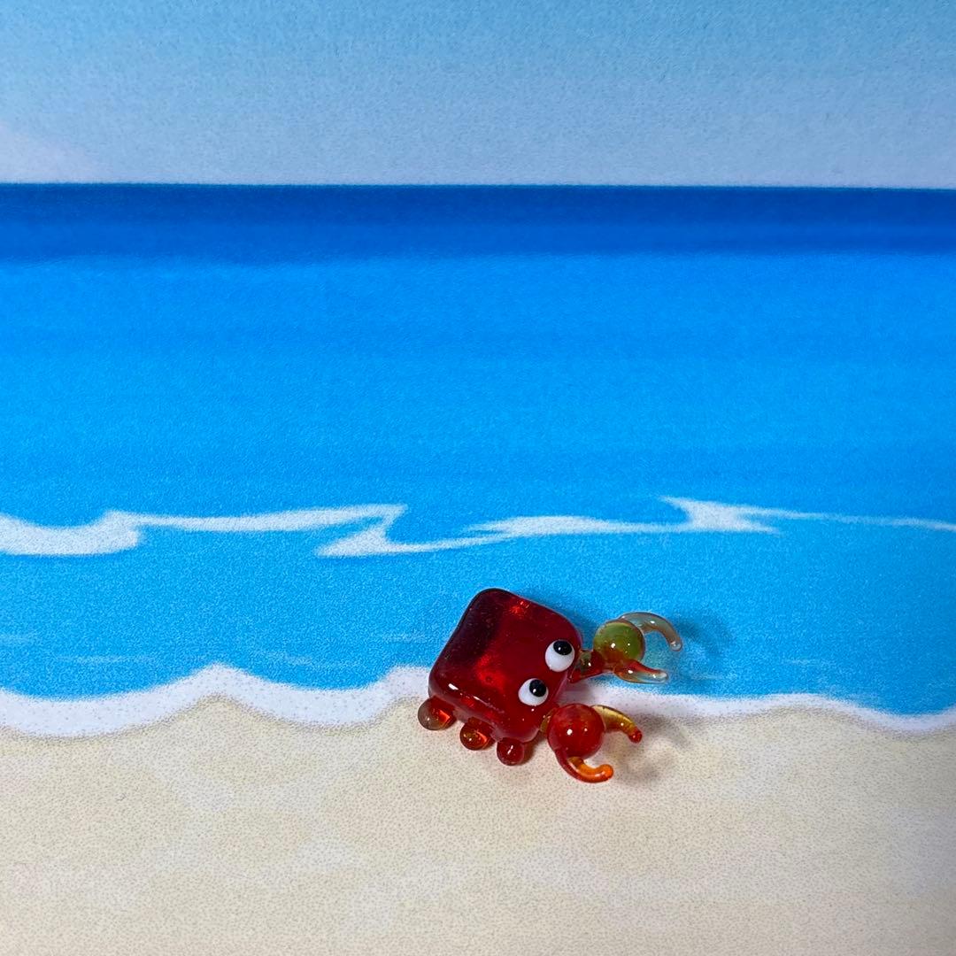 みるく。　ガラス細工　ミニチュア