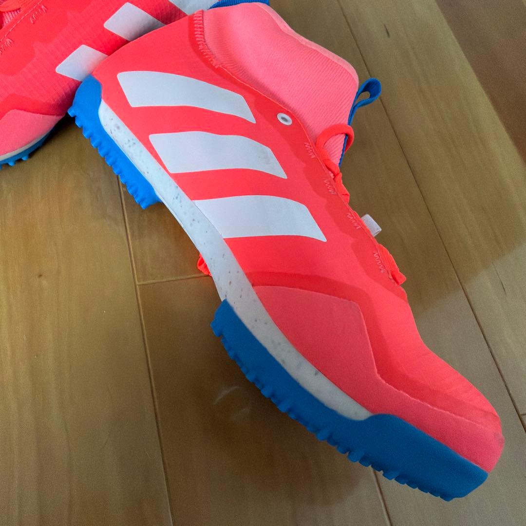 adidas ピンク ロードバイクハイカットシューズサイズ26.5