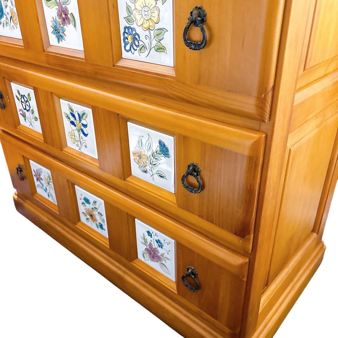 バレンシアパイン カントリー チェスト タンス 北欧家具