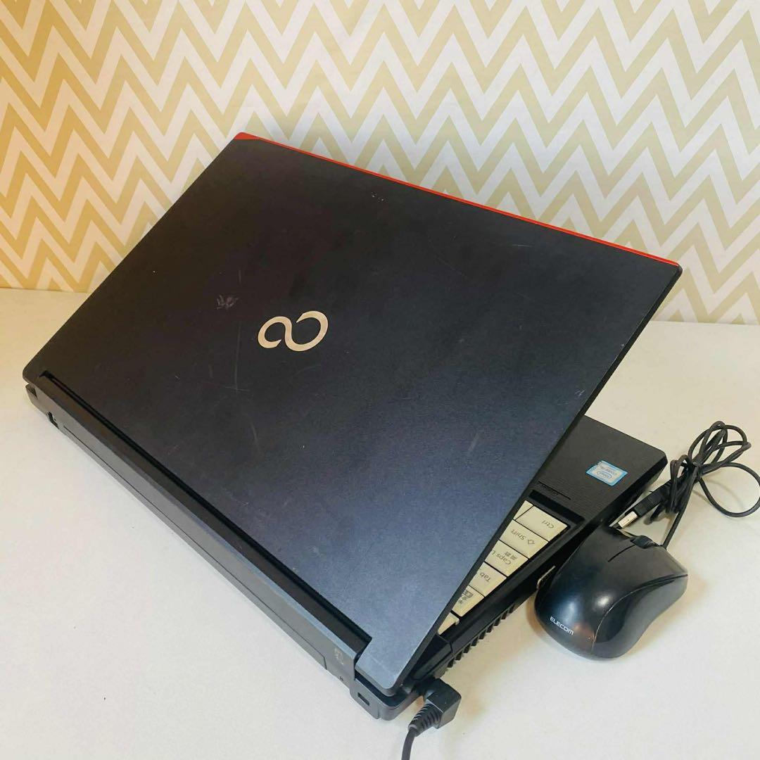 T16 Fujitsuノートパソコンi5 SSD高速Windows11オフィス付