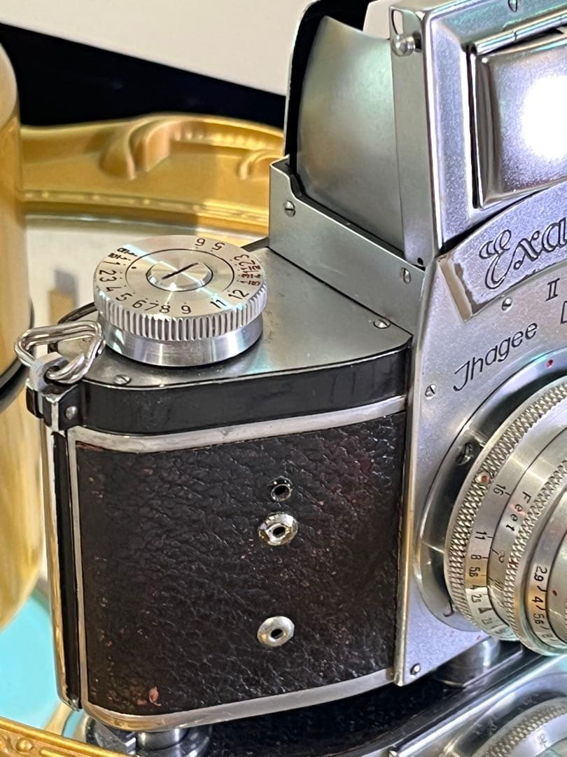 Exakta II と、希少レンズPeronar 50mm f2.9 のセット