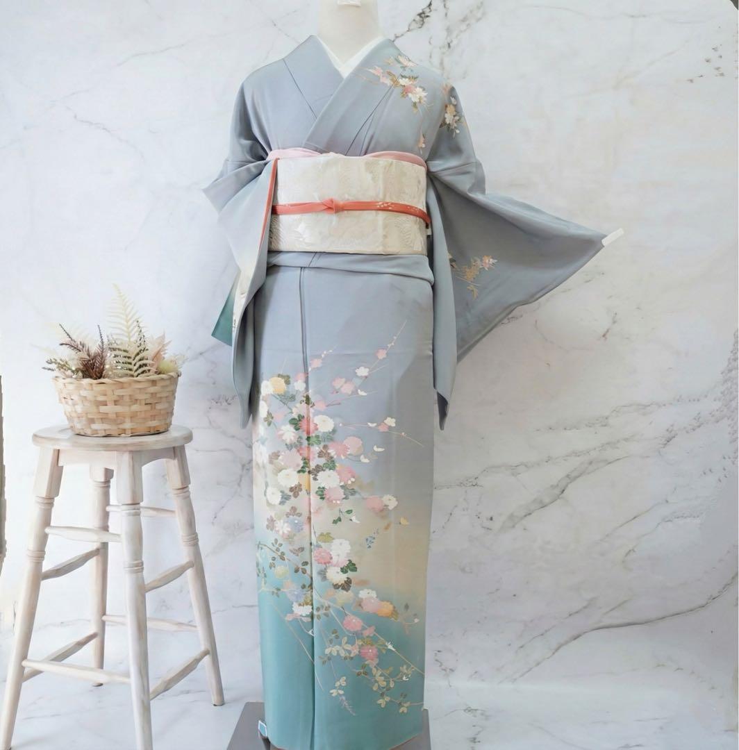 訪問着 フルセットa503卒業式　入学式　お宮参り　七五三　結婚式