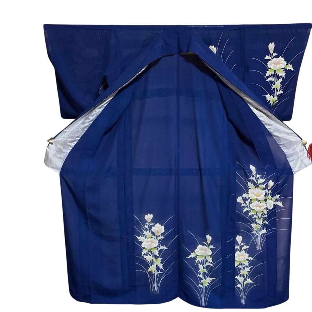 特別お値下げ品　正絹　絽　訪問着　フルセット　4点　ほぼ美品　友禅　夏