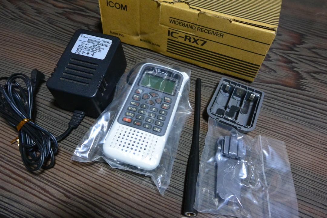 受信機 icom IC-RX7 WIDEBAND RECEIVER