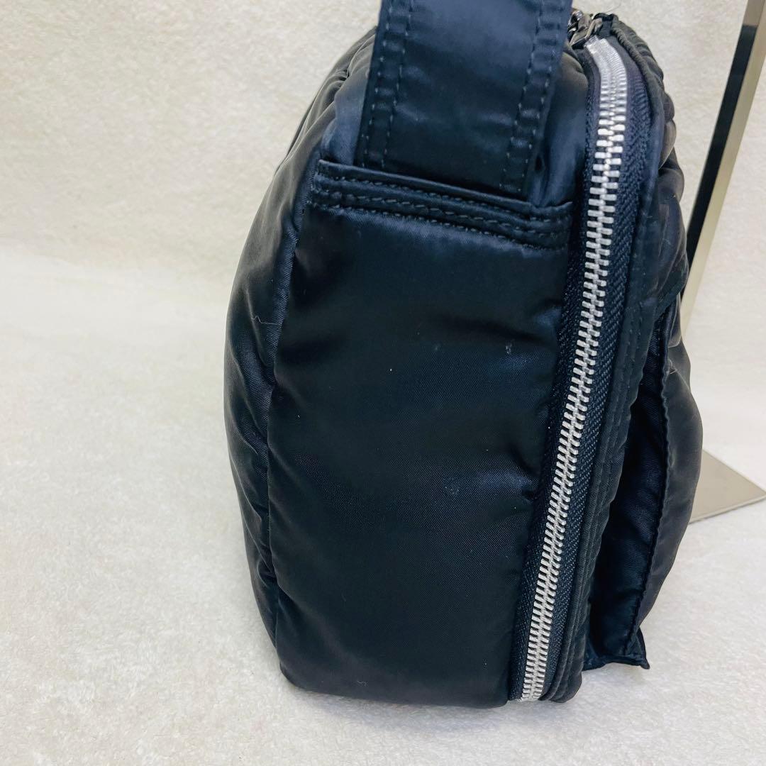 PORTER ポーター タンカー ショルダーバッグ 二層 黒 L