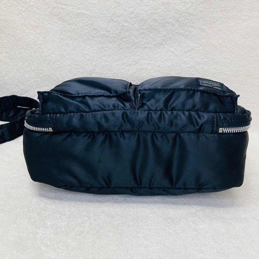 PORTER ポーター タンカー ショルダーバッグ 二層 黒 L