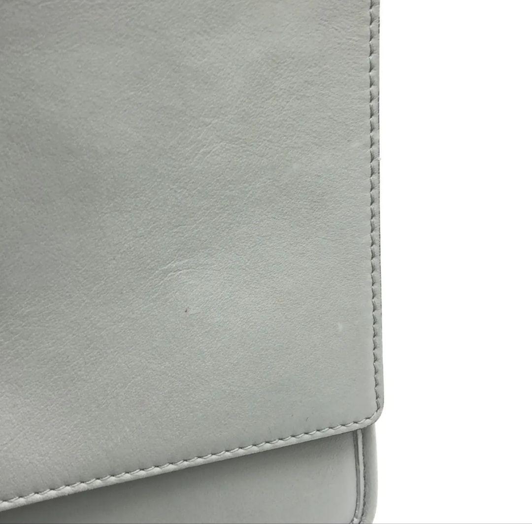 P*e様 FENDI キャナイ エフ ライトグレイ　2WAYバッグ