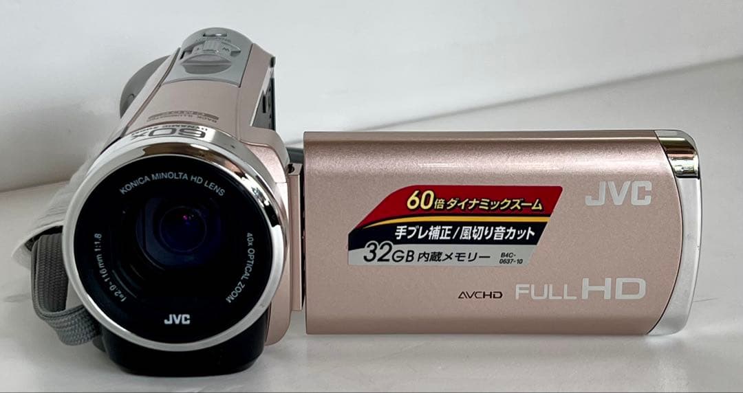 JVCケンウッド ビデオカメラ Everio GZ-E400-N ピンクゴールド