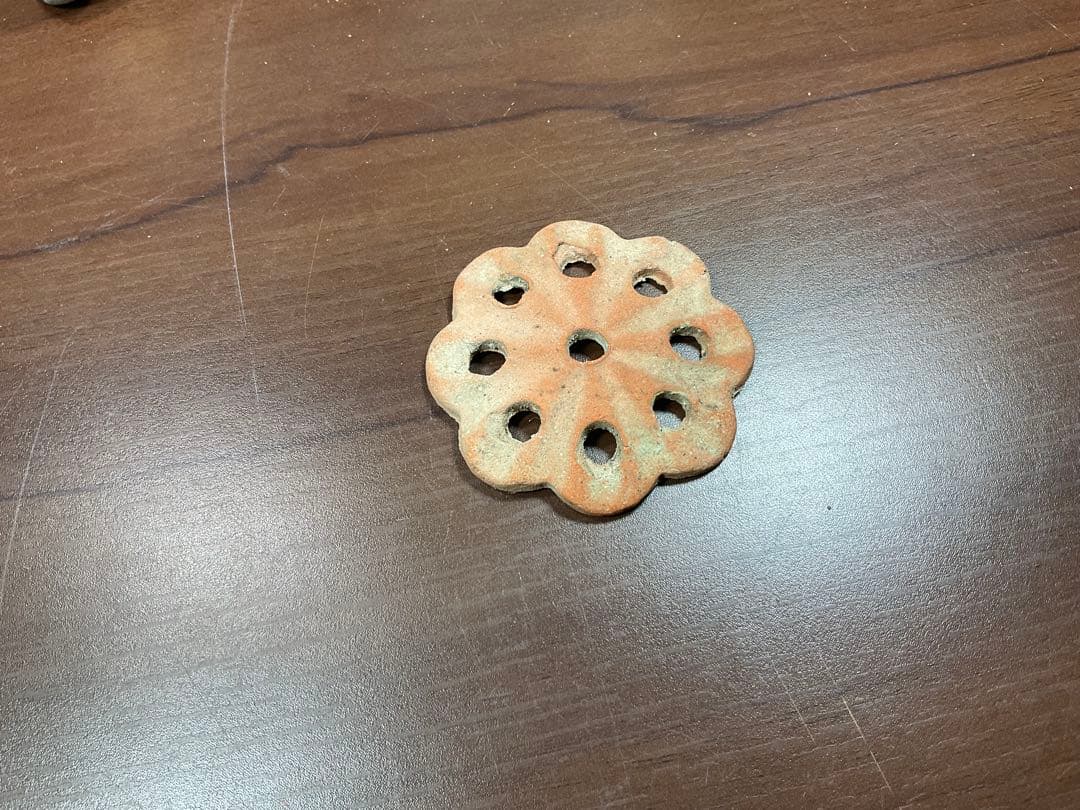 古い蘭鉢「陶香園 龍山在銘品」鶴絵付万年青鉢古美術品(植木鉢盆栽鉢蘭寒蘭旧家)