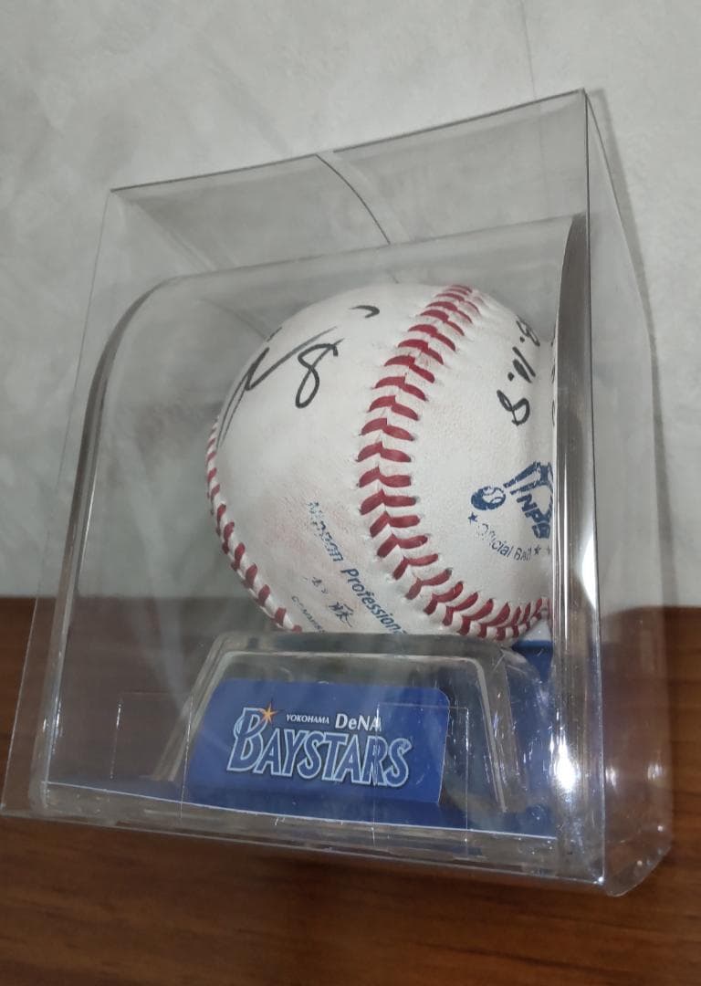 #8 小池正晃選手 直筆サインボール 引退試合 試合球 日付入り ☆ベイスターズ