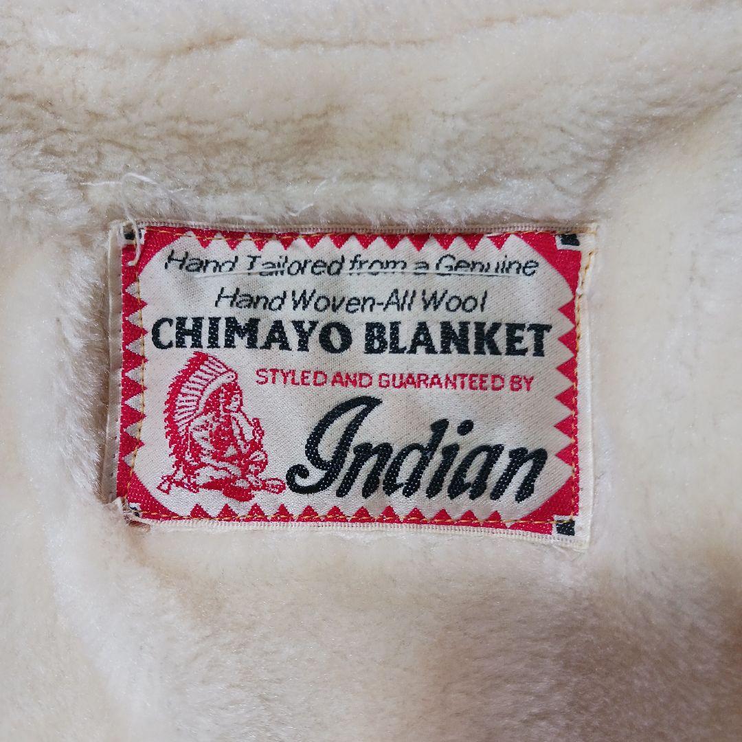 INDIAN MOTOCYCLE　ネイティブ柄　裏ボア　チマヨベスト　40 黄色