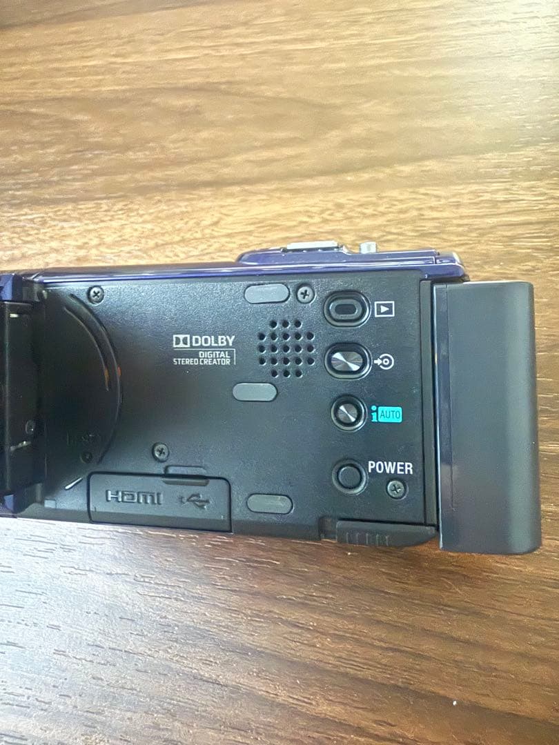 【美品】SONY HDR-CX170 ハンディカム ビデオカメラ 変換アダプタ付