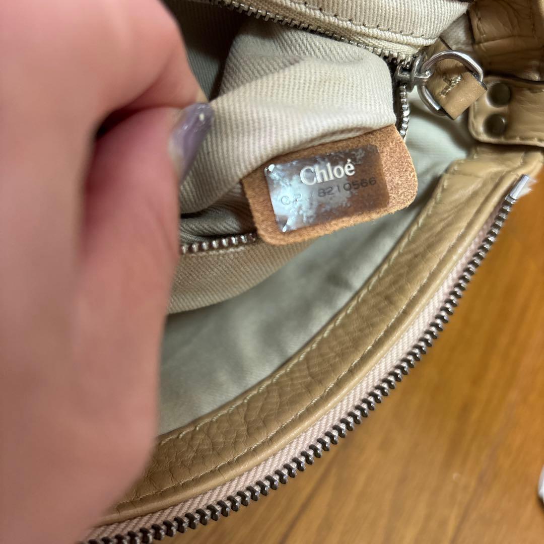 Chloé パディントン　ショルダーバッグ ベージュ