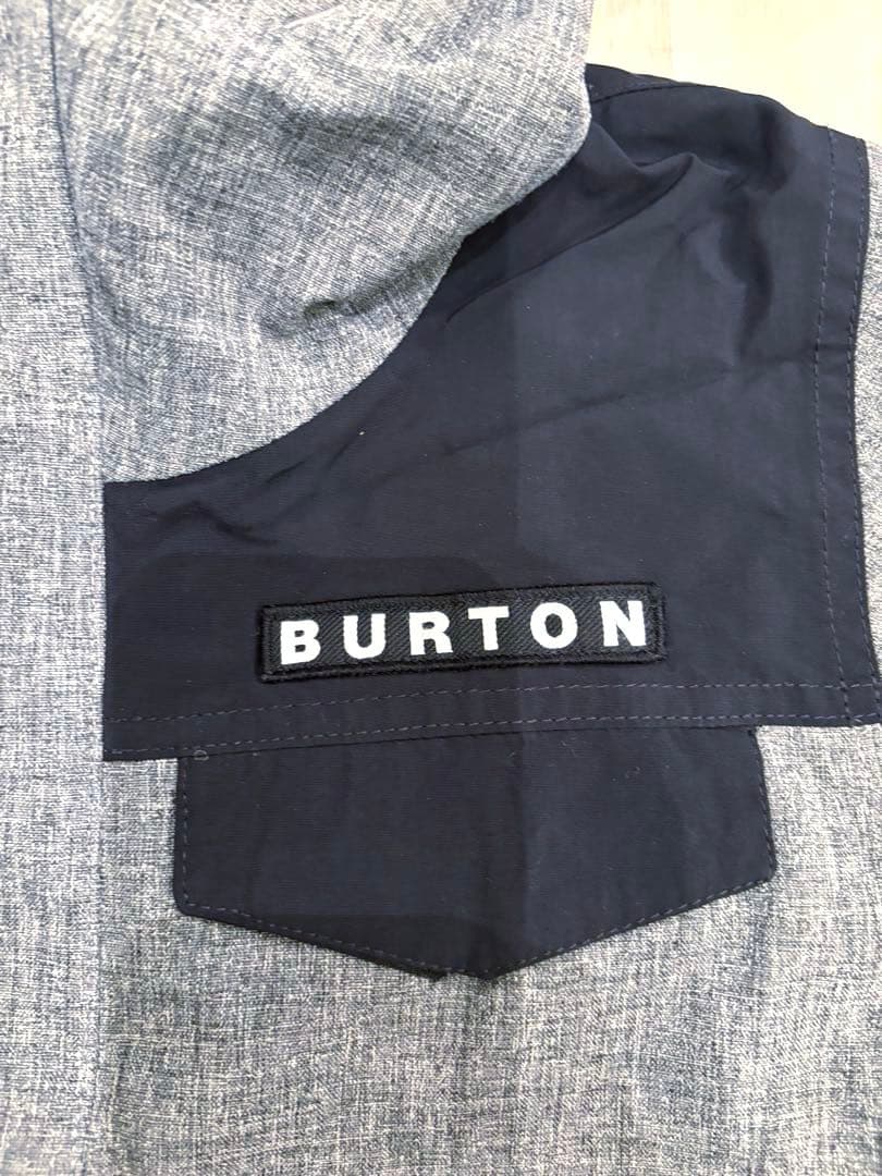 BURTON バートン　ボーイズダグアウトジャケット　スノーボードウェア　グレー