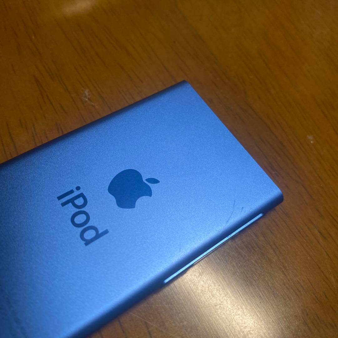 Apple iPod nano　ブルー　第7世代 ポータブルプレイヤー