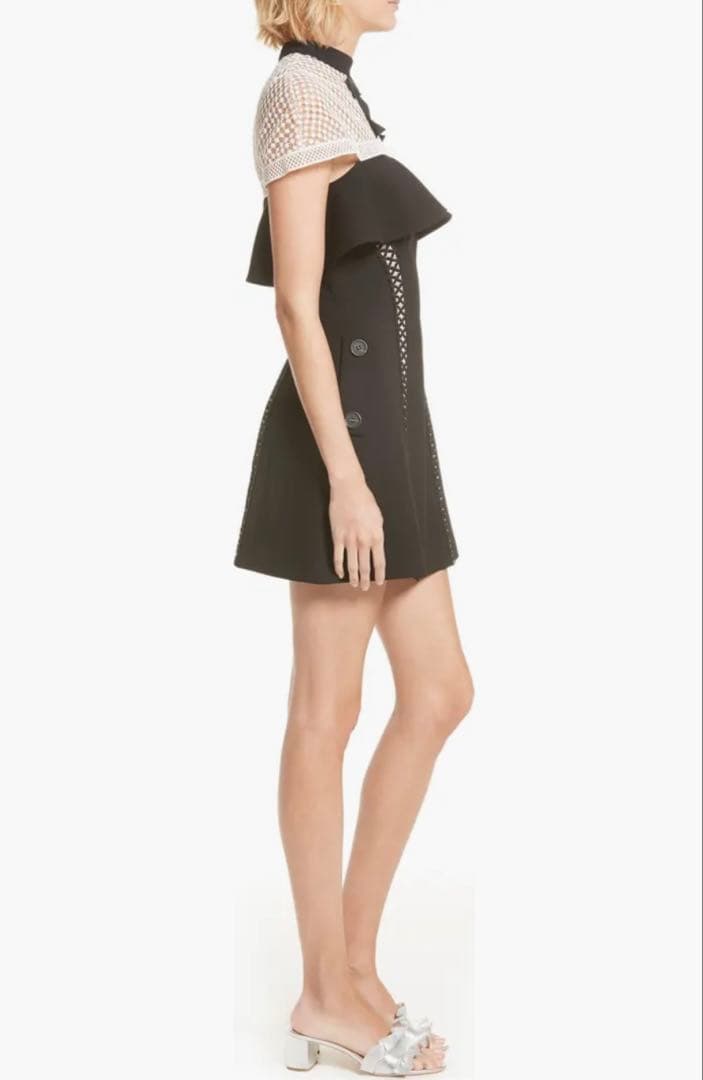 Self-Portrait セルフポートレイト ブラック ミニドレス ワンピース