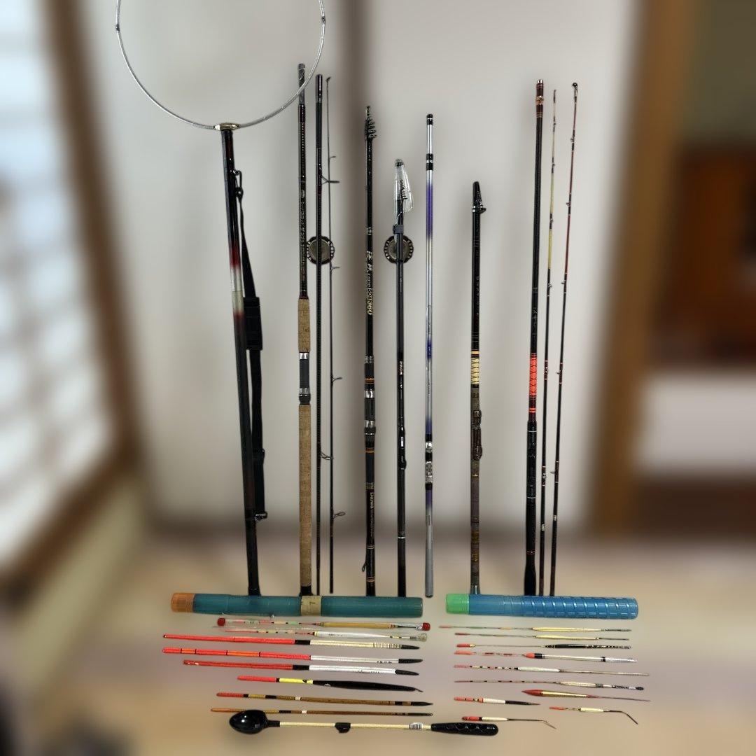 釣竿　磯、波止、船　用　計8点 　　超お買い得です‼️ 再々値下げ‼️
