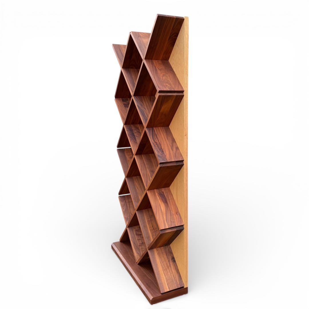 レグナテック ミールス　シェルフ　本棚　ウォールナット　オーク　北欧　定価20万