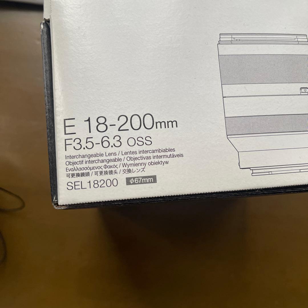 SONY E 18-200mm F3.5-6.3 OSS α ズームレンズ