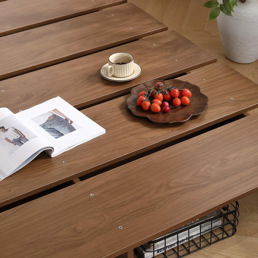 超人気！【S・幅120cm】ベッド ローベッド ステージベッド　BROWN