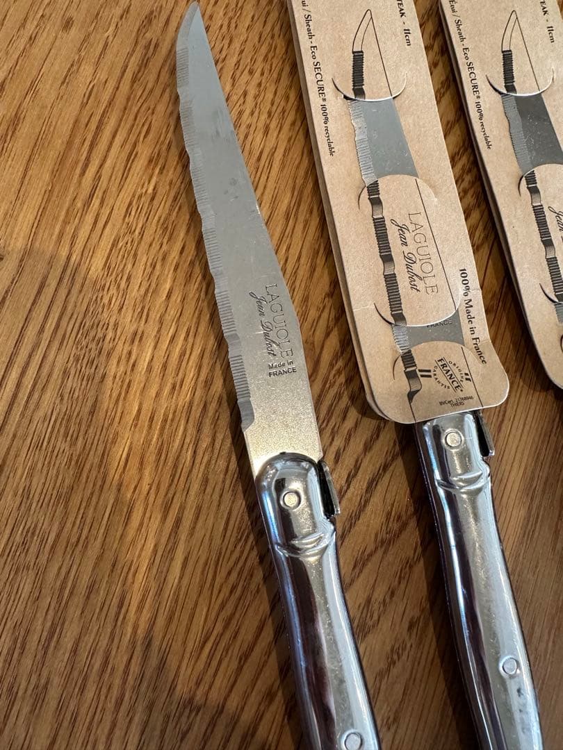 【新品】Laguioleラギオール ステンレステーブルナイフ 5本セット